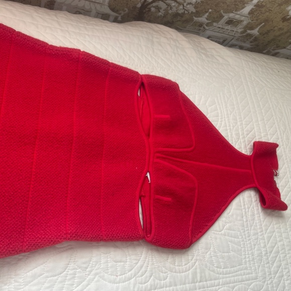 Herve Leger red mini dress with unboob cutouts - Picture 4 of 5